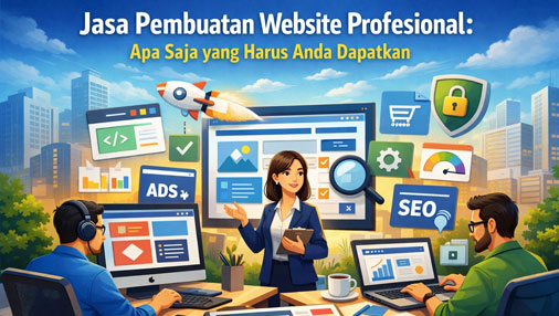 Jasa Pembuatan Website Profesional: Apa Saja yang Harus Anda Dapatkan?