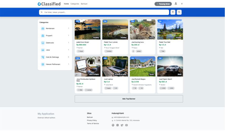 Aplikasi Web Iklan Online