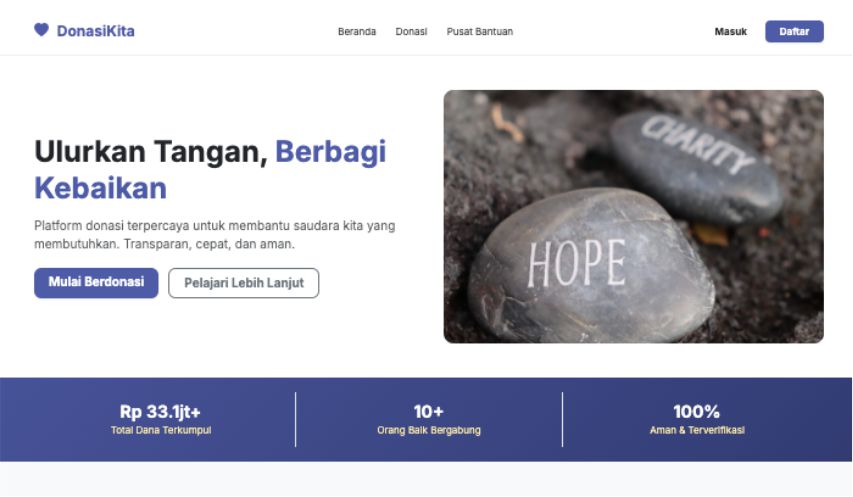 Aplikasi Donasi Online